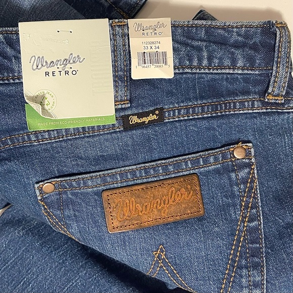 NWT Wrangler High Rise Trouser - Retro Style & Stretch - Size 33 | 34 - Picture 9 of 11